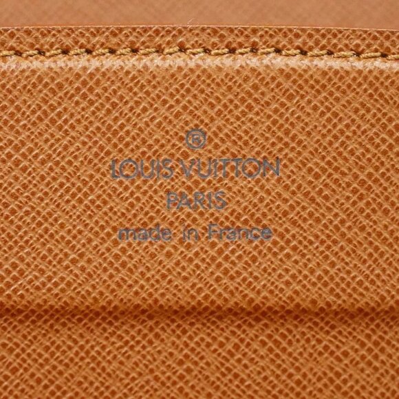 Louis Vuitton President M53012 Monogram Canvas Trunk Briefcase Brown Gold - Picture 15 of 16